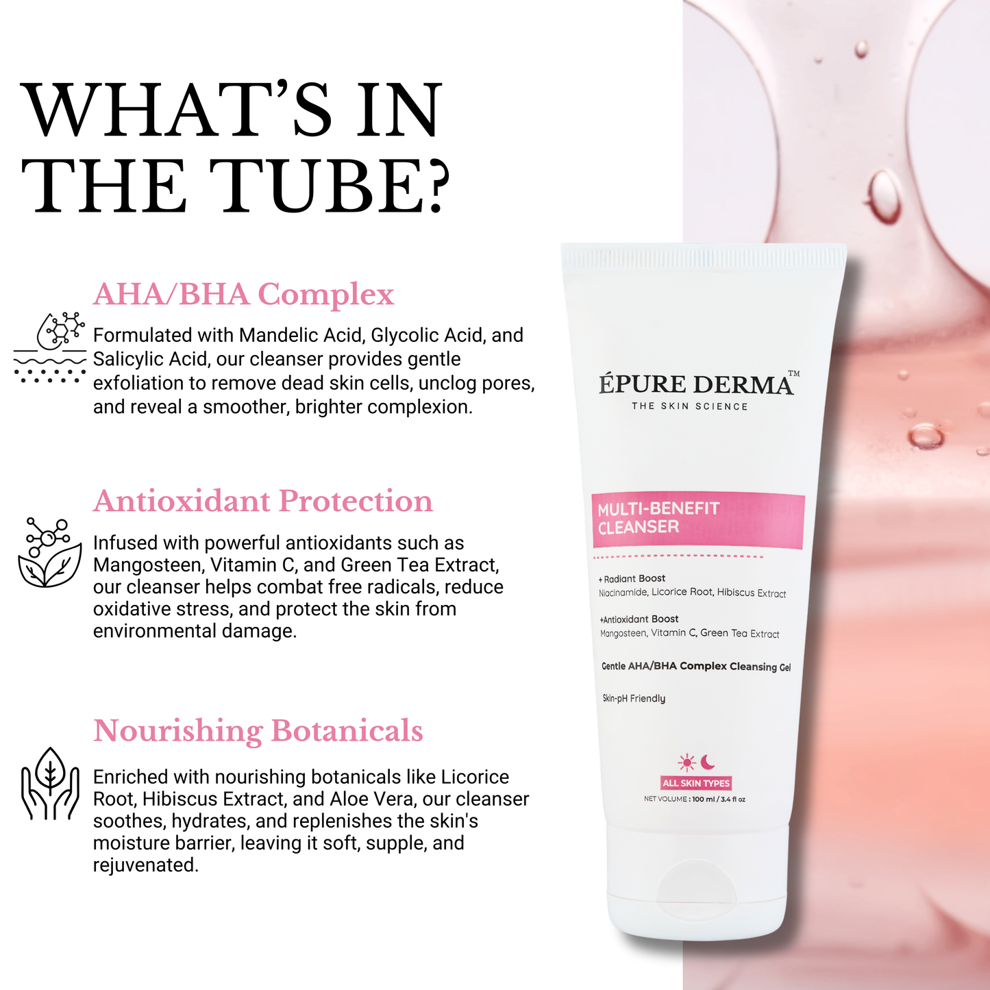 Multi-Benefit Cleanser For All Skin Types