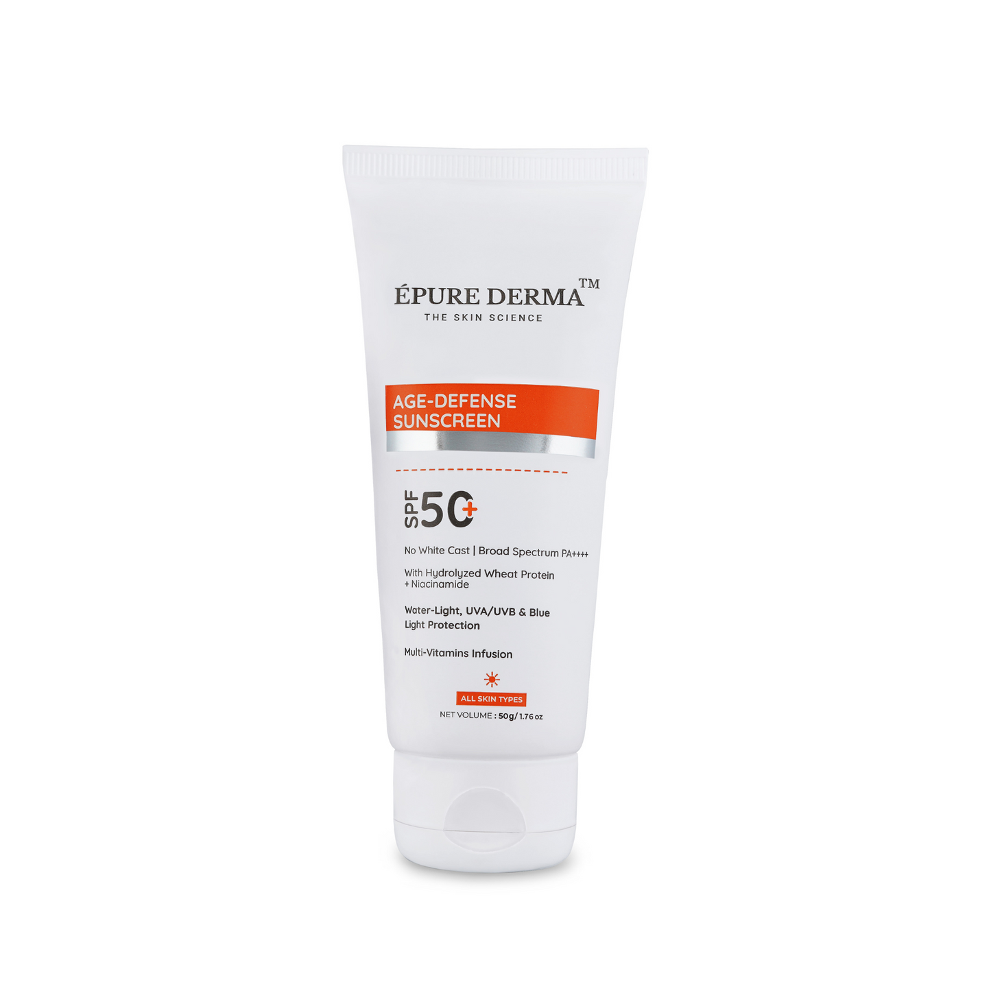 Age-Defense Sunscreen SPF 50+ | All Skin Types