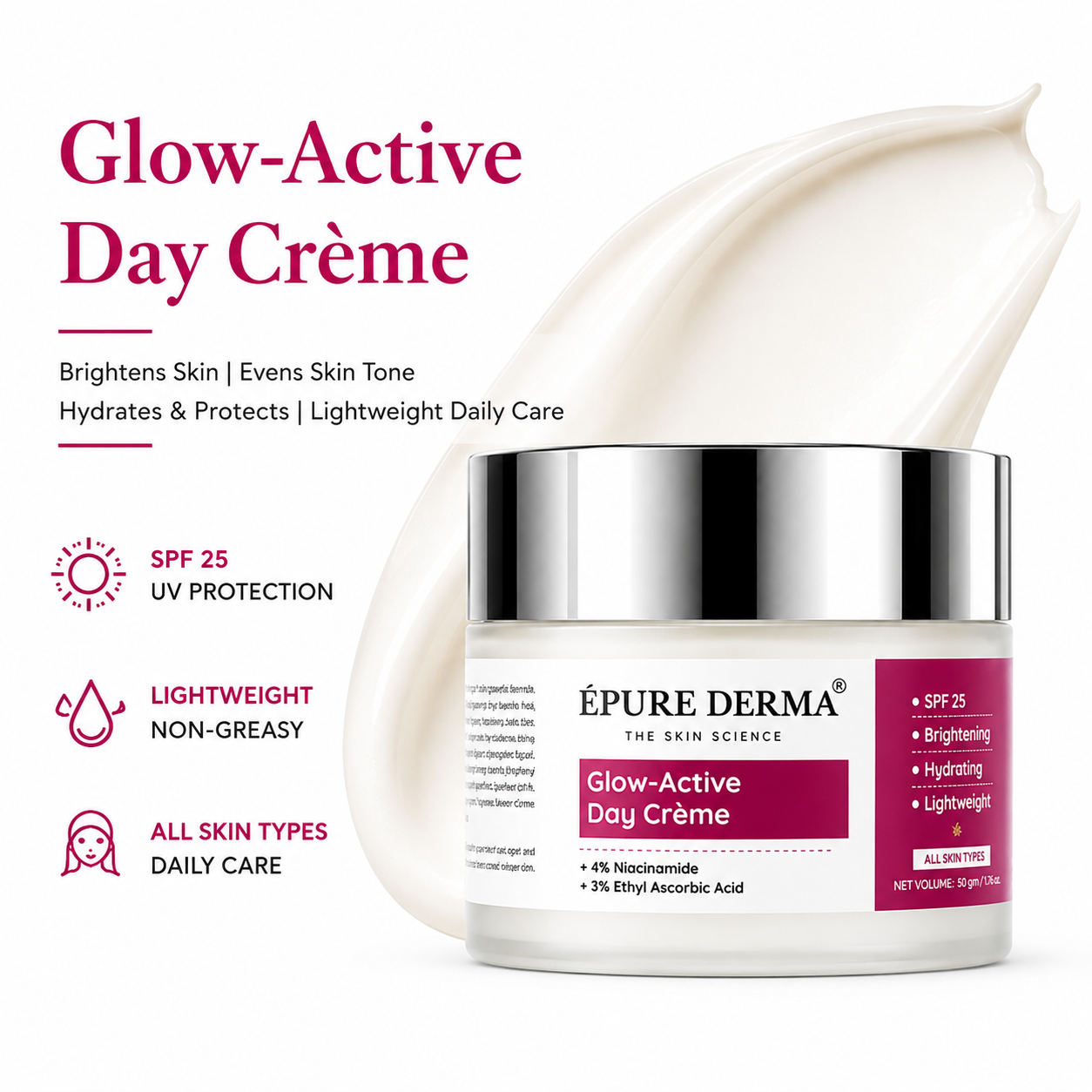 GlowActive Day Crème SPF 25